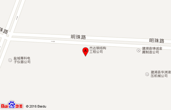 杰達鋼構(gòu)地理位置