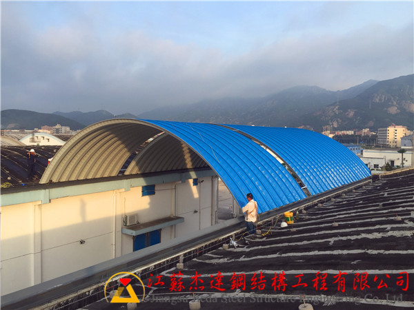 甘肅很新加油站罩棚結(jié)構(gòu)圖卸糧罩棚低價格