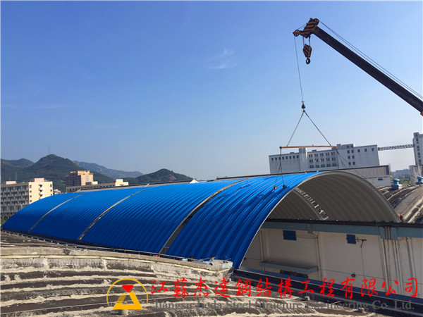 城廂城廂拱形屋面安裝隊(duì)